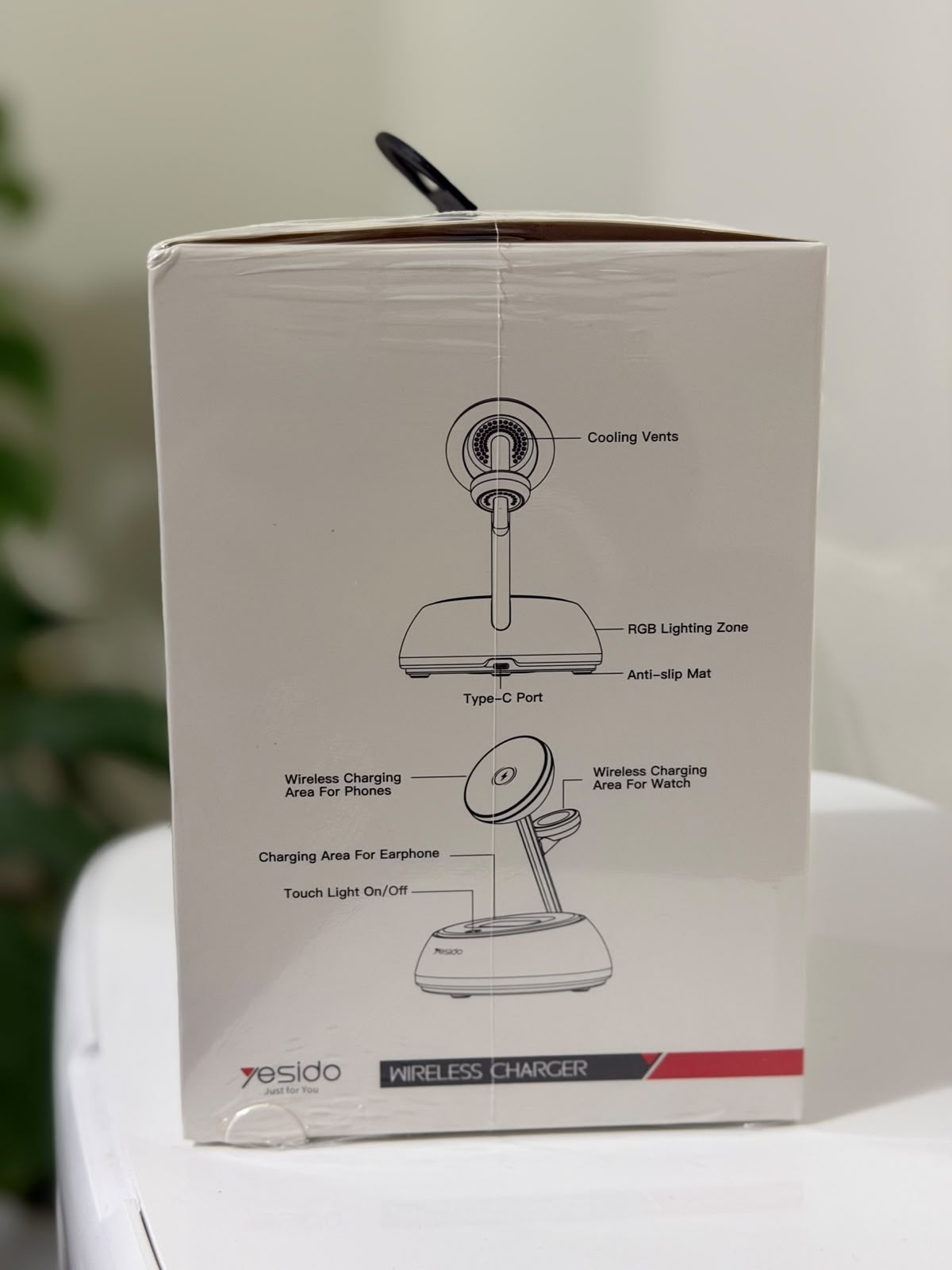 Wireless-charger-station-box