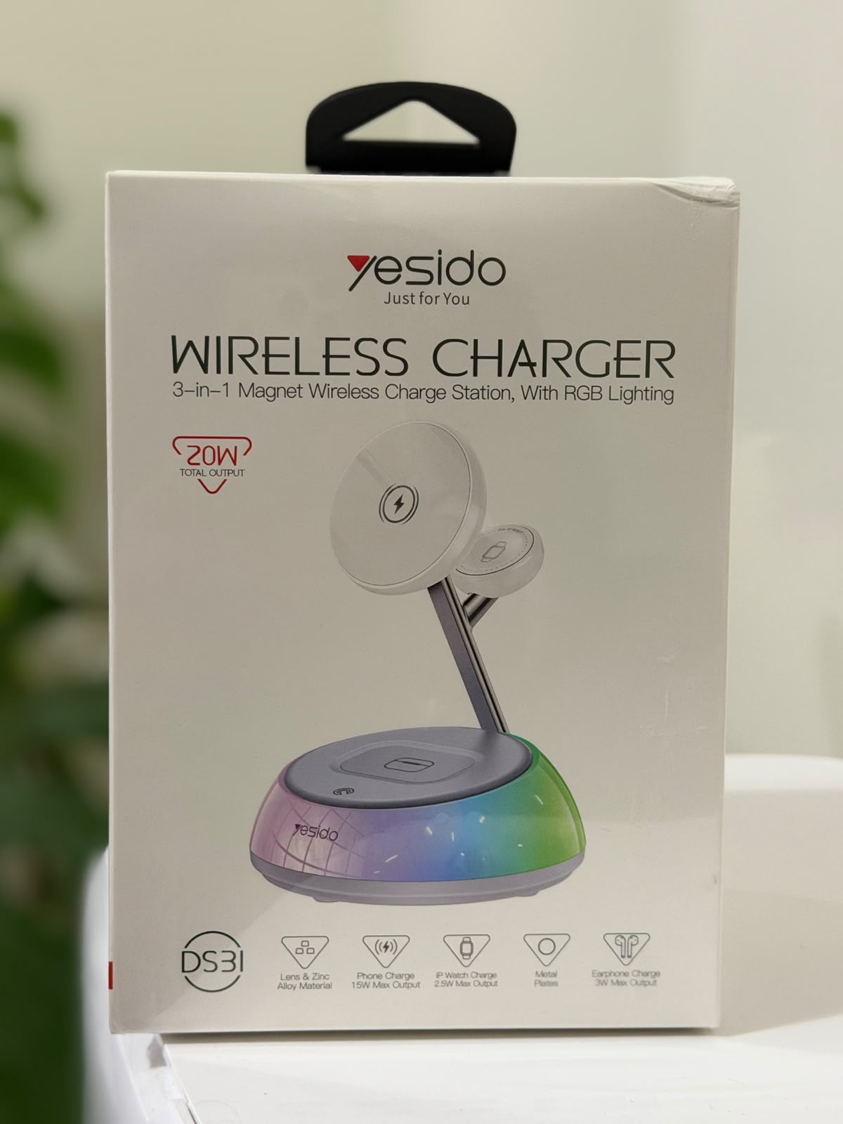 Wireless-charger-station-box