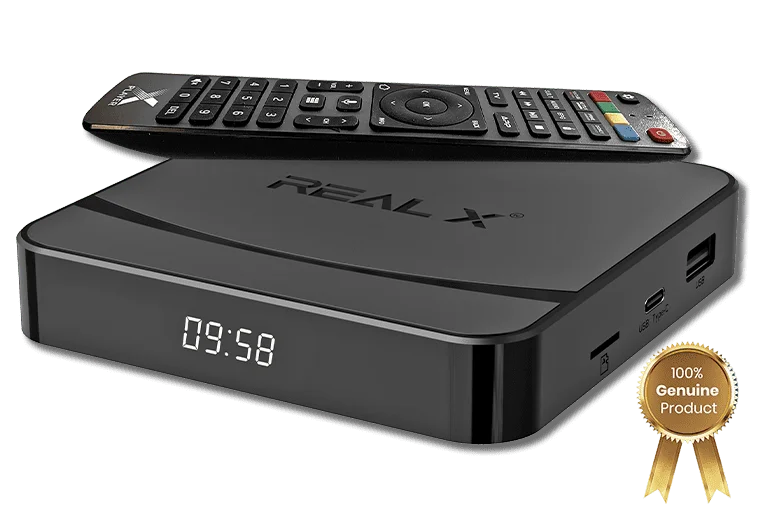 real-tvbox Real X TV Box